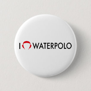 waterpolo 2 inch round button