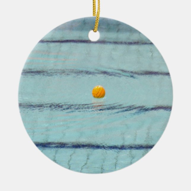 Waterpolo Ceramic Ornament (Front)