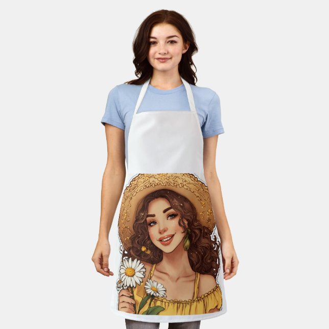 Waterproof Cooking Apron (Worn)