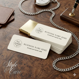 Waterproof Custom Business Info Label for Surfaces