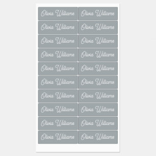 Waterproof Daycare Camp School Kid Girl's Boy Name