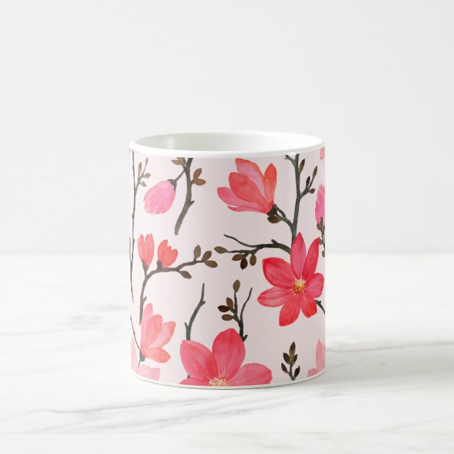 Waterproof Flowers: Mug Art with a Blooming Soul (Center)