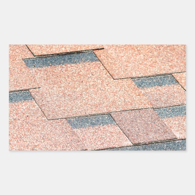 Waterproof fragment of a covering of a roof sticker (Front)