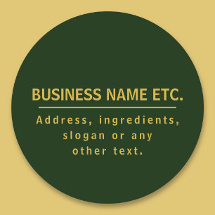 Waterproof Gold & Forest Green Multi-Purpose