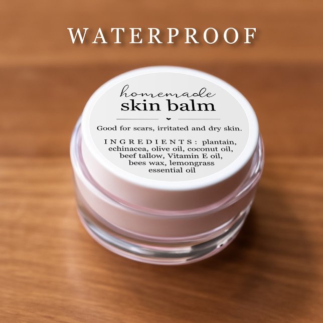 Waterproof Homemade Balm Sticker (Creator Uploaded)
