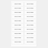 Waterproof Label for Business, Artist or Crafters