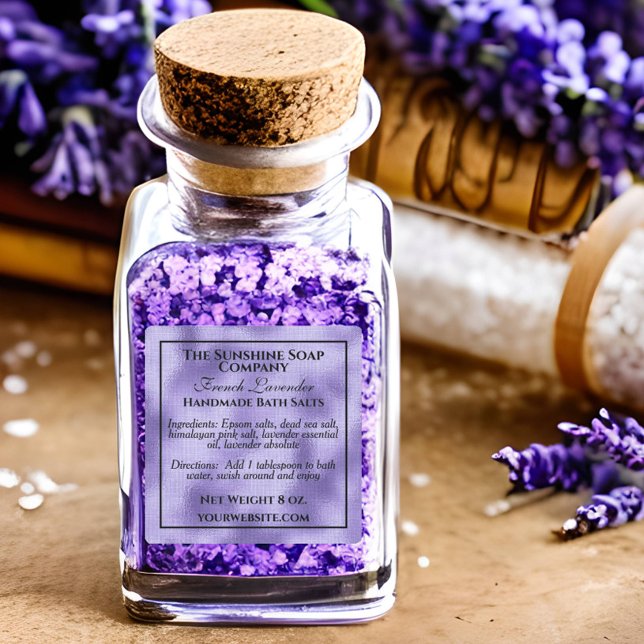 Waterproof purple foil & black soap cosmetics (Creator Uploaded)