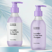 Waterproof White or Clear Cosmetics Bottle Label