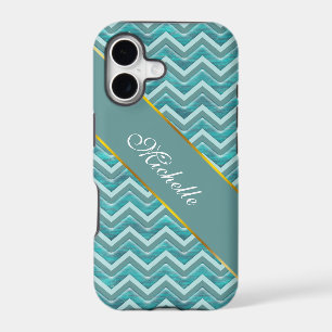 Waters Glitter Chevron Pattern
