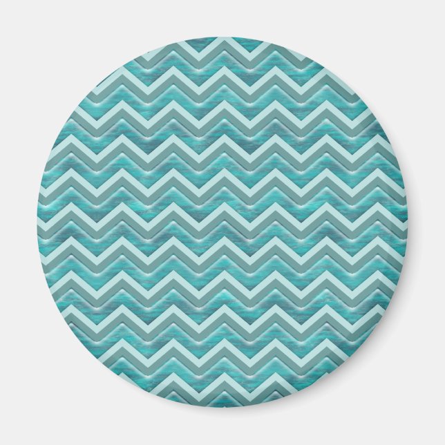 Waters Glitter Chevron Pattern Magnet (Front)