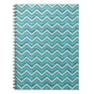 Waters Glitter Chevron Pattern Notebook