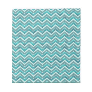 Waters Glitter Chevron Pattern Notepad
