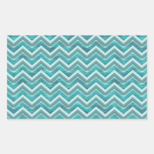 Waters Glitter Chevron Pattern Sticker