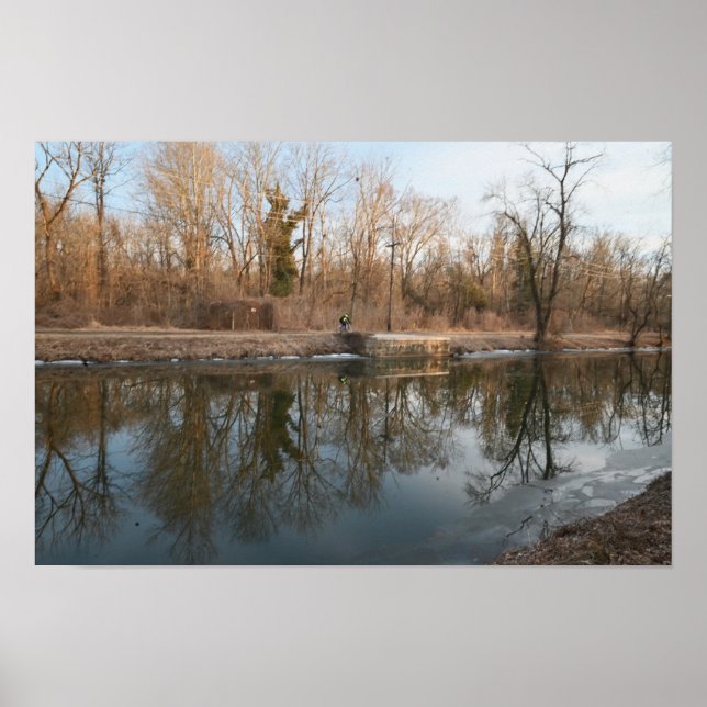 Waterscape Reflections Poster (Front)
