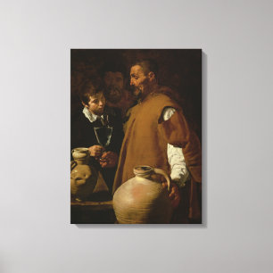 Waterseller of Seville, c.1620 Canvas Print