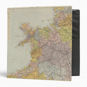 Watershed map England, Wales 3 Binder
