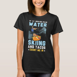 Waterskiing Water Skiing Surface Water Sport Boat T-Shirt