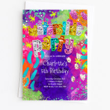 Waterslide Party Invitation