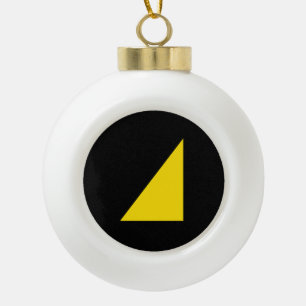 Watersports Pride Ceramic Ball Christmas Ornament