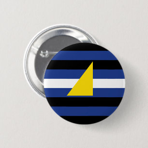 Watersports Pride Flag 2 Inch Round Button