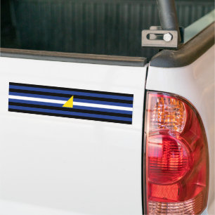 Watersports Pride Flag Bumper Sticker
