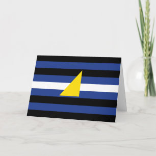 Watersports Pride Flag Holiday Card