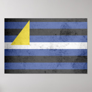 WATERSPORTS PRIDE FLAG POSTER