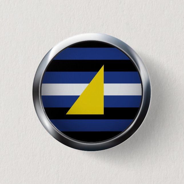 WATERSPORTS PRIDE MEDALLION 1 INCH ROUND BUTTON (Front)