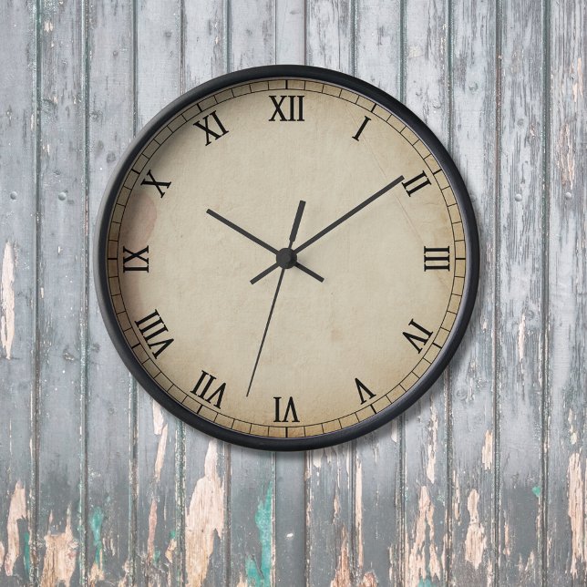 Waterstained Vintage Look Clock (Creator Uploaded)