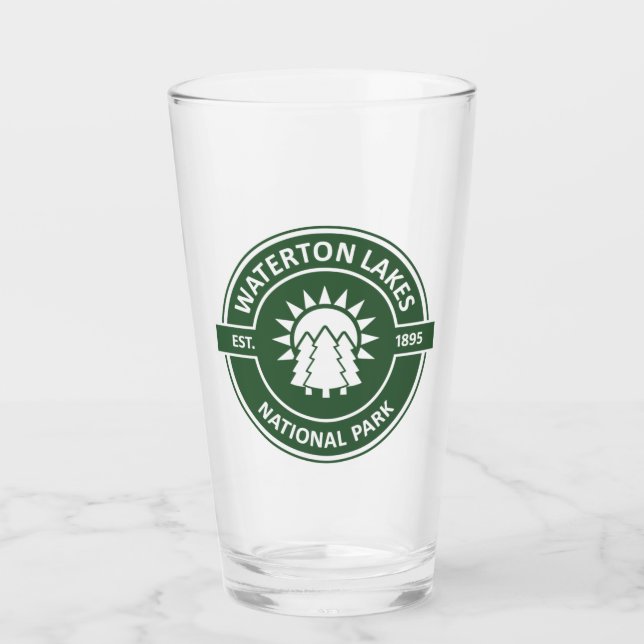 Waterton Lakes National Park Glass (Front)