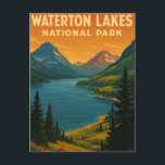 Waterton Lakes National Park Postcard<br><div class="desc">Waterton Lakes National Park Postcard.</div>