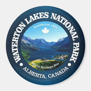Waterton Lakes NP Magnet