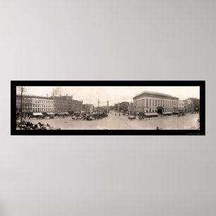 Watertown NY Photo 1909 Poster