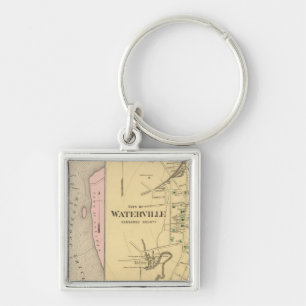 Waterville, Kennebec Co Keychain