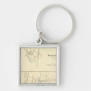 Waterville, S of Waterbury Keychain