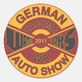 WaterWerks 2011 Classic Round Sticker