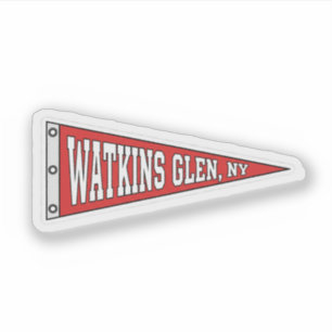 Watkins Glen, New York - pennant