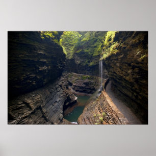 Watkins Glen Waterfall  Print