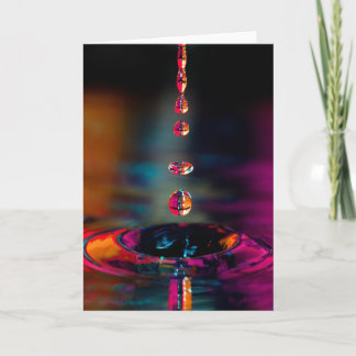 Watrer Drop - Pretty Drop Card