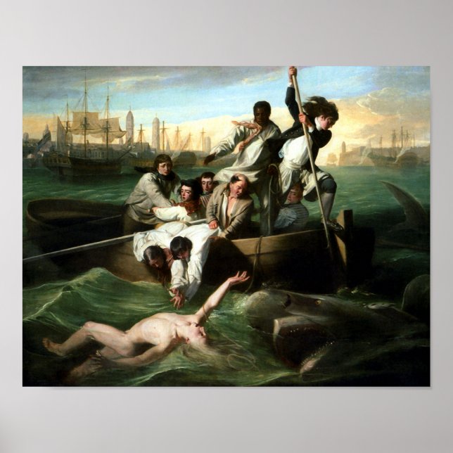 Watson and the Shark Poster (Front)