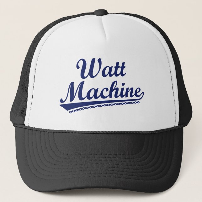 Watt Machine Trucker Hat (Front)