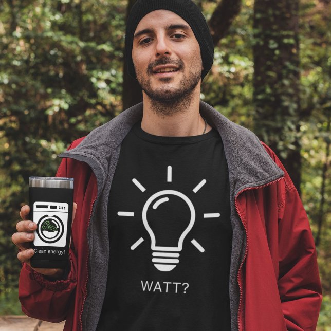 Watt ? T-Shirt de jeu amusant pour lampe (Créateur téléchargé)