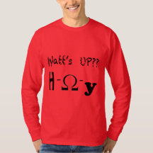 Watt vers le haut de long T-shirt de douille