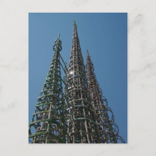 Watts Towers Postcard