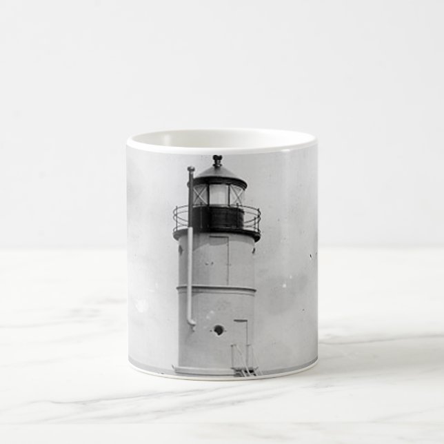 Waukegan Harbour Lighthouse Coffee Mug (Center)