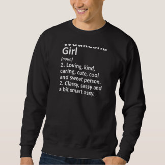 Waukesha Girl Wi Wisconsin Funny City Home Roots Sweatshirt