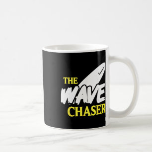 Wave Chaser Surfboard Ocean Wave Adventure Scene  Coffee Mug