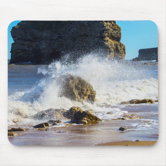 Wave Crash Mousemat Mouse Pad (Front)