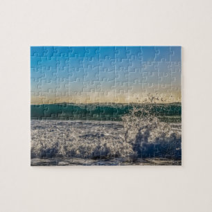 Wave Crashing to Shore Jigsaw Puzzle