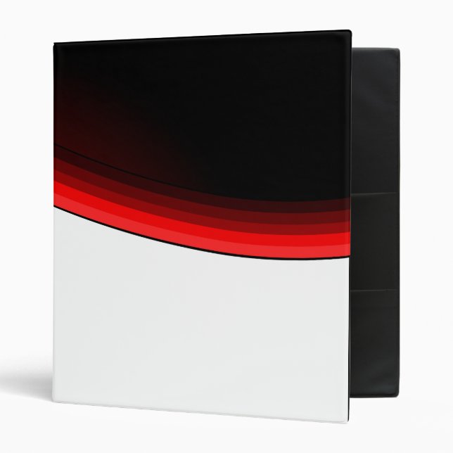 wave design binder (Front/Inside)